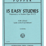 Popper, D. - 15 Easy Studies - Remenyi House of Music