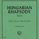 Popper, D. - Hungarian Rhapsody, Op. 68 - Remenyi House of Music