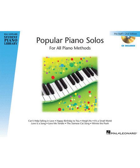 Popular Piano Solos 2nd Edition - Prestaff Level - Remenyi House of Music