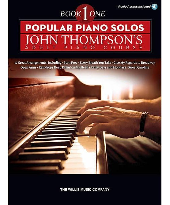 Popular Piano Solos - John Thompson's Adult Piano Course (Book 1) - Remenyi House of Music