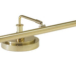 Portable LED Piano Lamp, 4", Polished Brass - Remenyi House of Music