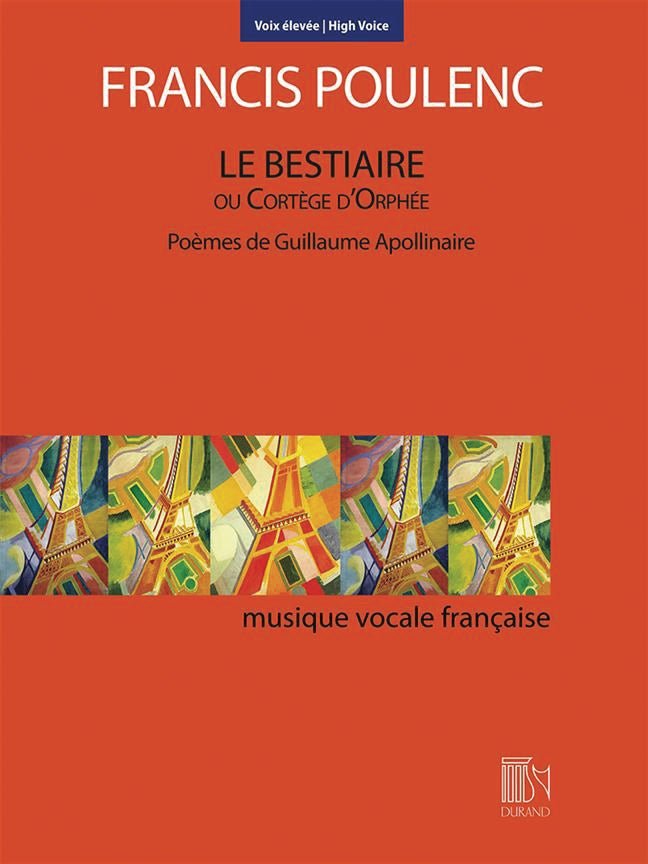 Poulenc, F. - Le Bestiaire ou Cortège d'Orphée - Remenyi House of Music