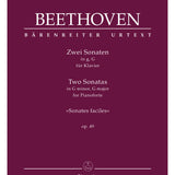 Beethoven L. - Piano Sonatas Op 49 1 & 2