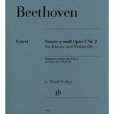 Beethoven, L. - Cello Sonata in G Minor, Op. 5, No. 2