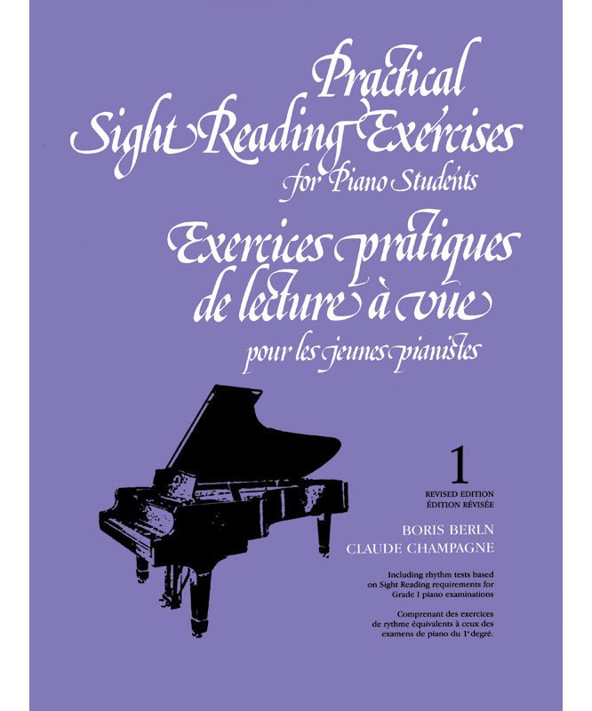 Practical Sight Reading Exercises for Piano Students, Book 1 - Remenyi House of Music