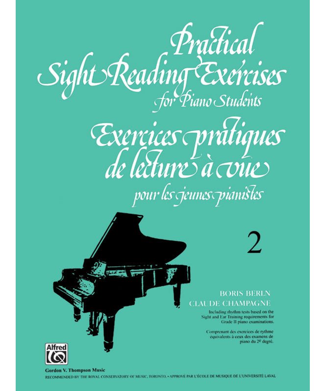 Practical Sight Reading Exercises for Piano Students, Book 2 - Remenyi House of Music