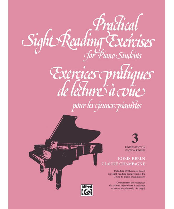 Practical Sight Reading Exercises for Piano Students, Book 3 - Remenyi House of Music