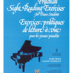 Practical Sight Reading Exercises for Piano Students, Book 5 - Remenyi House of Music