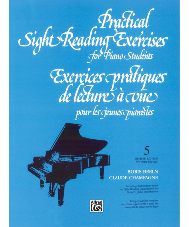 Practical Sight Reading Exercises for Piano Students, Book 5 - Remenyi House of Music