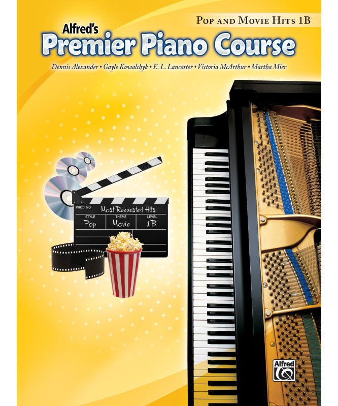 Premier Piano Course, Pop and Movie Hits 1B - Remenyi House of Music