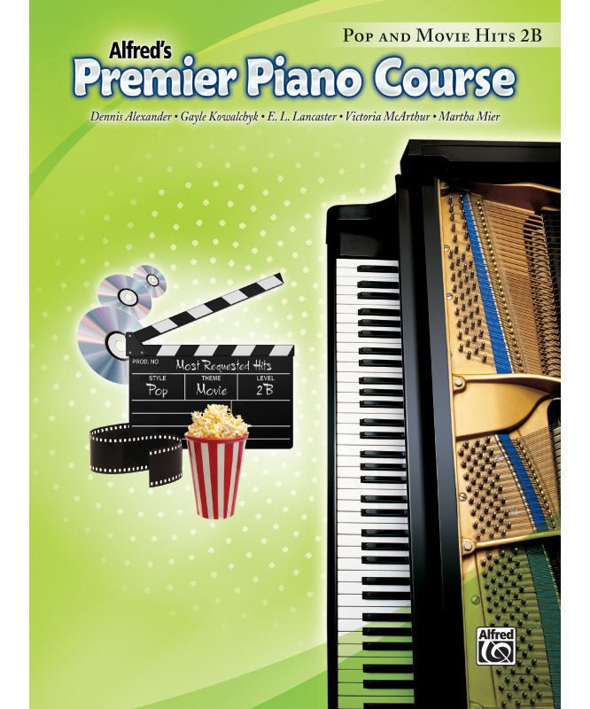 Premier Piano Course, Pop and Movie Hits 2B - Remenyi House of Music