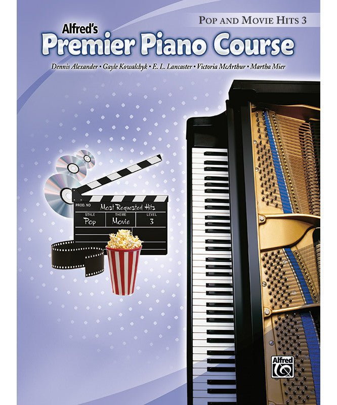 Premier Piano Course, Pop and Movie Hits 3 - Remenyi House of Music