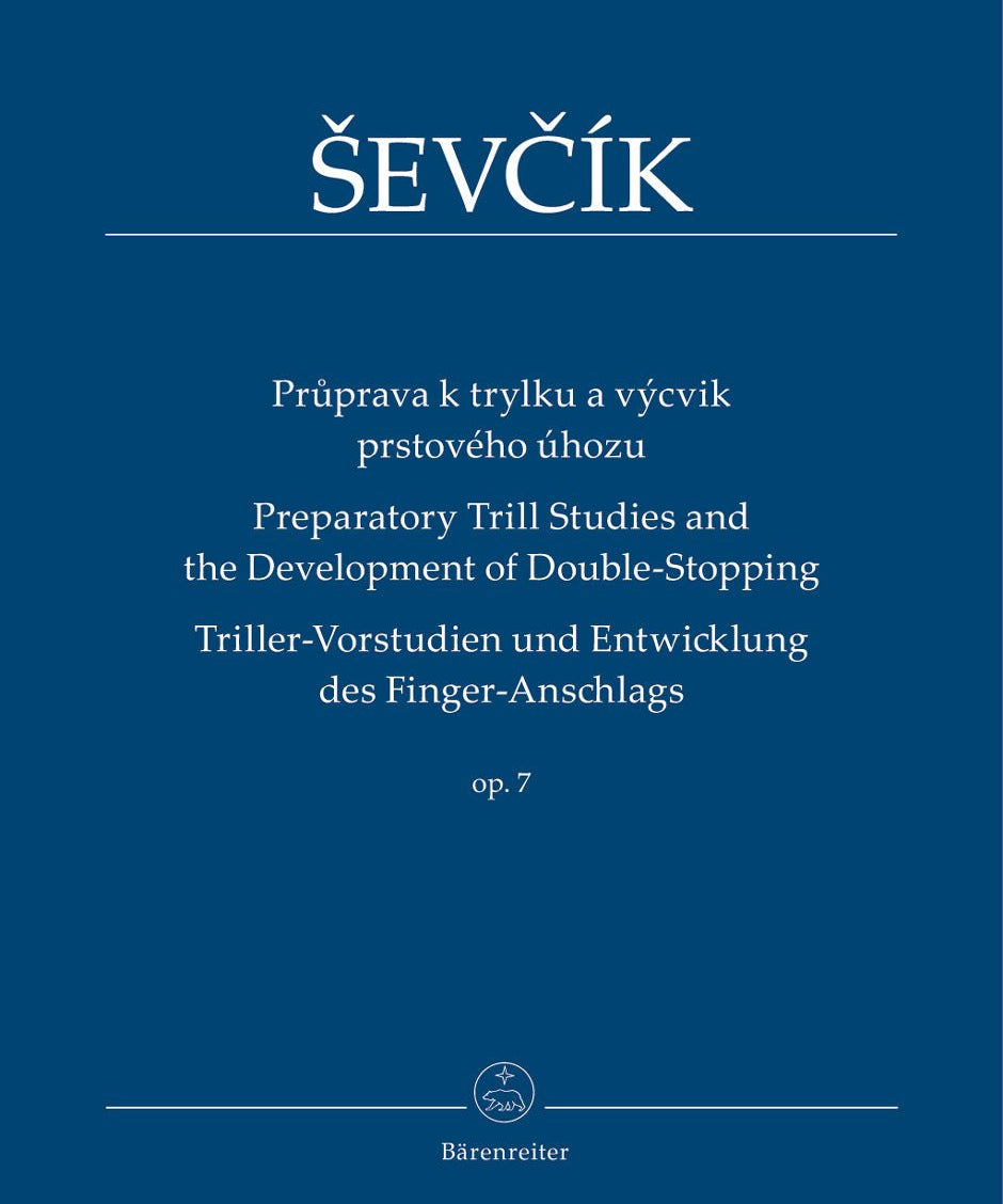 Preparatory Trill Studies and the Development of Double - Stopping op. 7 - Remenyi House of Music