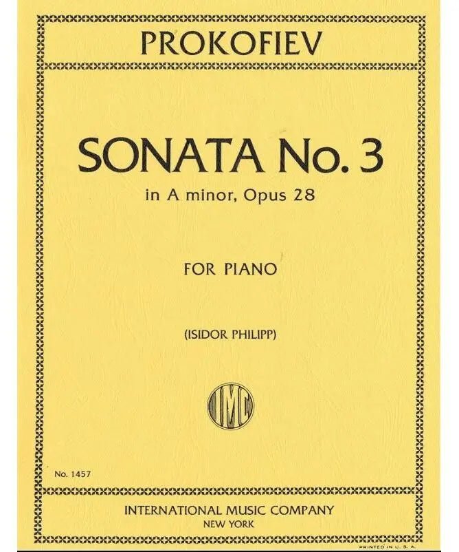 Prokofiev S. - Piano Sonata No. 3 in A Minor, Op. 28 - Remenyi House of Music