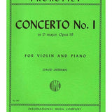 Prokofiev S. - Violin Concerto No. 1, Op. 19 - for Violin and Piano - Remenyi House of Music