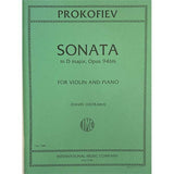 Prokofiev S. - Violin Sonata 2 In D Op 94 A - Remenyi House of Music