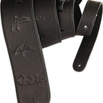 PRS Leather Birds Strap - Black - Remenyi House of Music