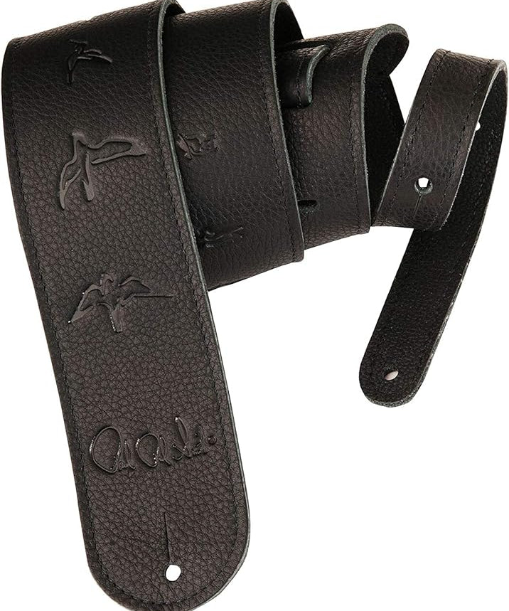 PRS Leather Birds Strap - Black - Remenyi House of Music