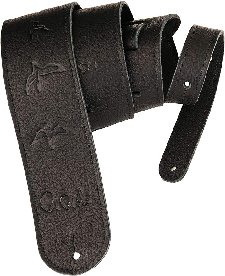 PRS Leather Birds Strap - Black - Remenyi House of Music