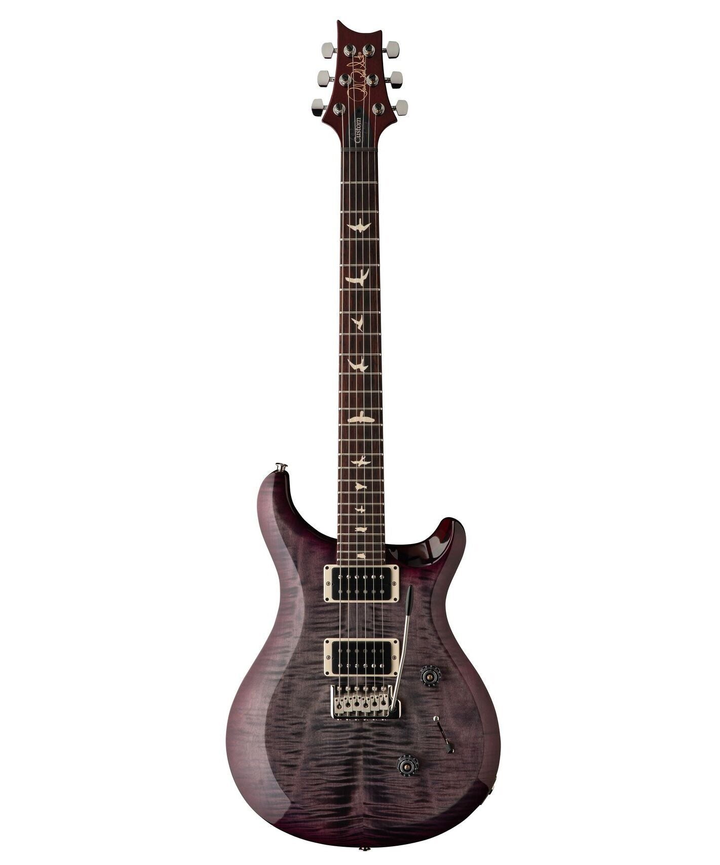 PRS S2 Custom 24 Electric Guitar - Faded Gray Black Purple Burst - Remenyi House of Music