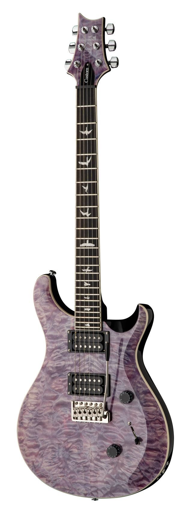 PRS SE Custom 24 Quilt Electric Guitar - Violet - Remenyi House of Music