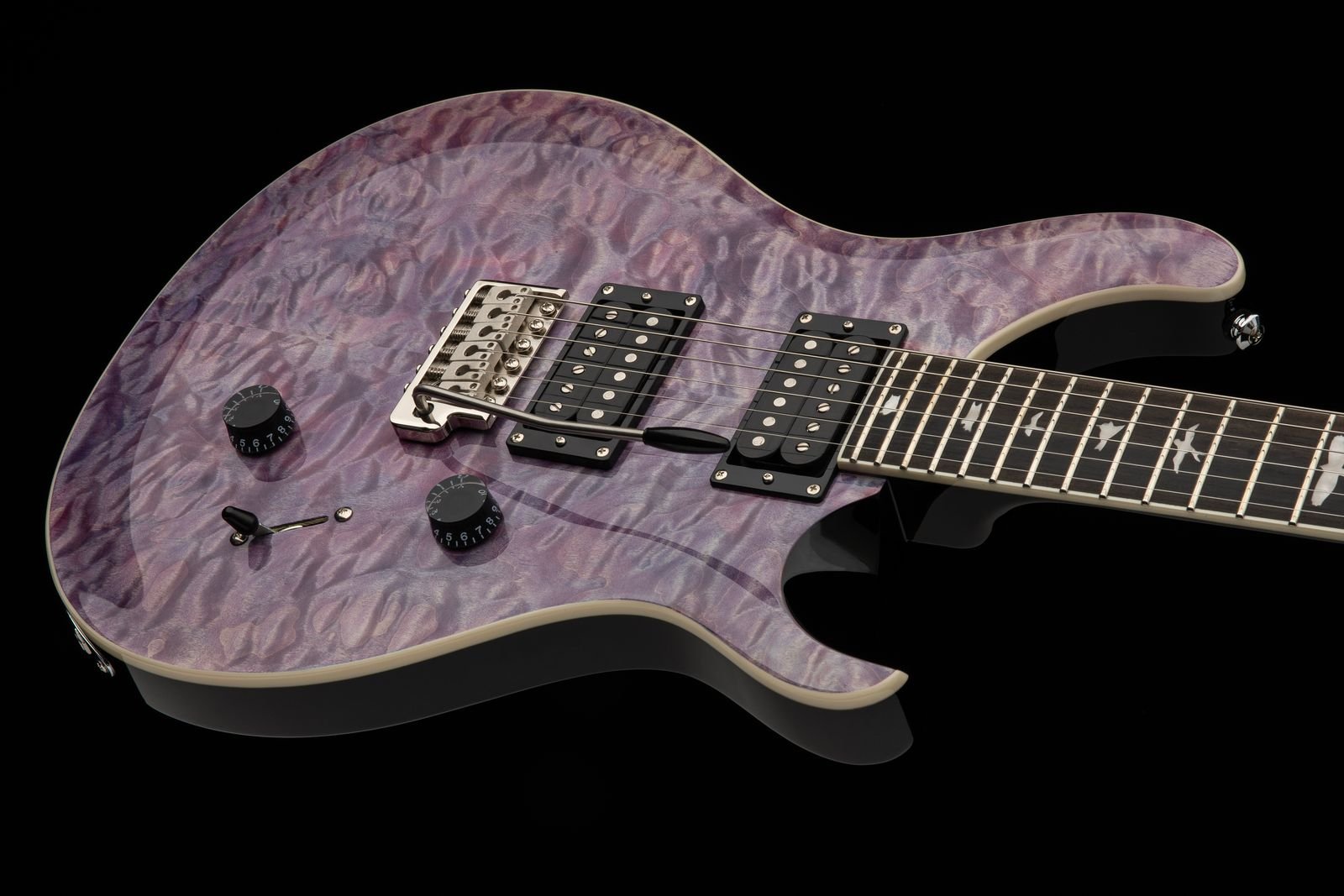 PRS SE Custom 24 Quilt Electric Guitar - Violet - Remenyi House of Music