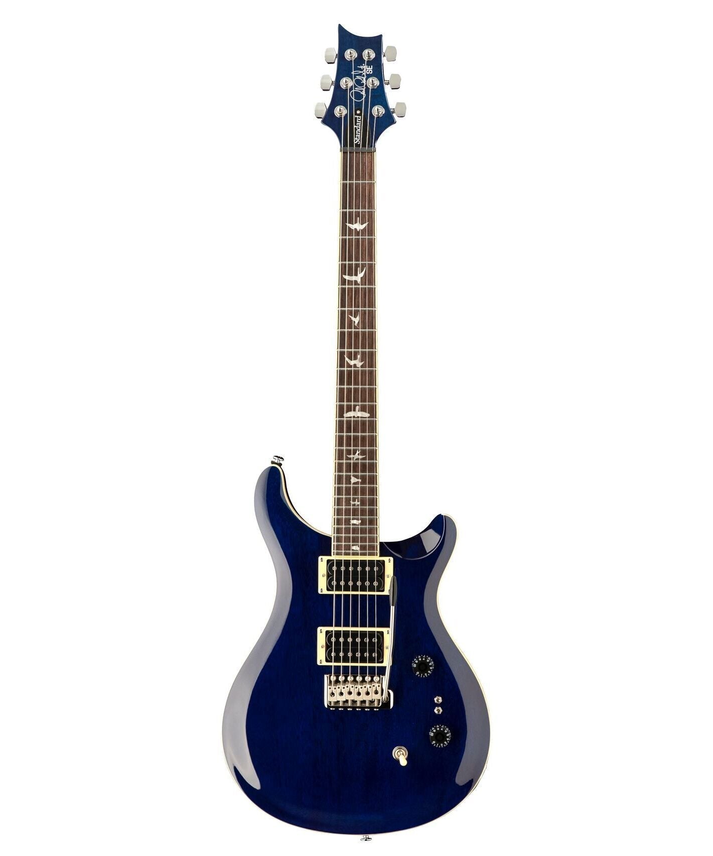 PRS SE Standard 24 - 08 Electric Guitar - Translucent Blue - Remenyi House of Music