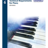 Technical Requirements for Piano Level 6