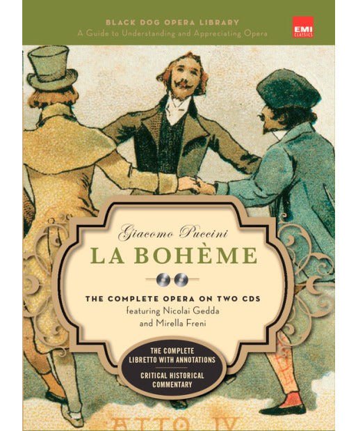 Puccini G. - La Boheme - Black Dog Opera Library - Book & CDs - Remenyi House of Music