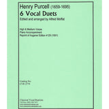 Purcell, H. - 6 Vocal Duets - High Medium - Remenyi House of Music