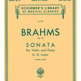 Brahms: Sonata in G Major, Op. 78