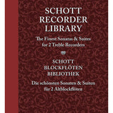 Schott Recorder Library (for 2 Treble Recorders)