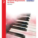 Technical Requirements for Piano Level 2