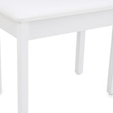 On-Stage KB8802W Furniture-Style Piano Bench - White