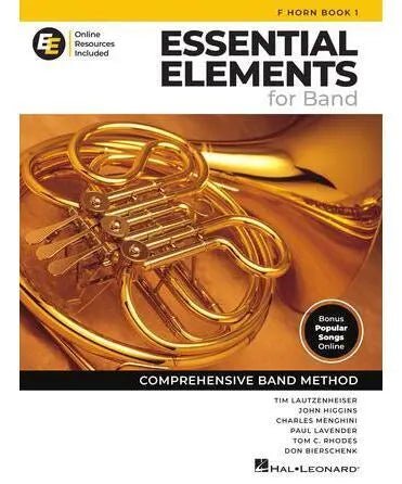 QTY.Essential Elements for Band – F Horn Book 1 with Online Resources - Remenyi House of Music