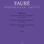 Quartet for Piano, Violin, Viola and Violoncello in G minor op. 45 N 92 - Remenyi House of Music