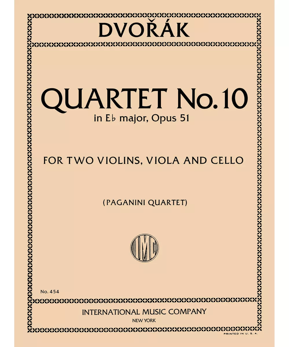 Quartet No. 10 in E flat major, Opus 51 - Remenyi House of Music