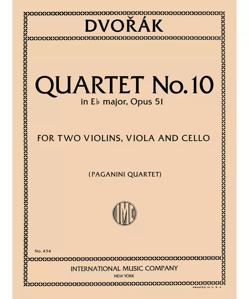 Quartet No. 10 in E flat major, Opus 51 - Remenyi House of Music