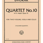 Quartet No. 10 in E flat major, Opus 51 - Remenyi House of Music