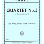 Quartet No. 2 in G minor, Opus 45 - Remenyi House of Music