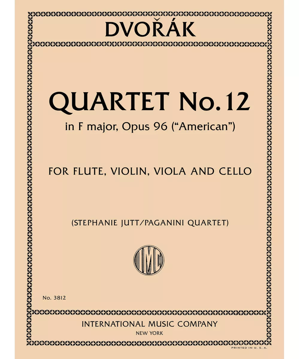 Quartet No.12 in F major, Opus 96 (“American”) for Flute, Violin, Viola And Cello - Remenyi House of Music