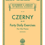 Czerny - 40 Daily Exercises, Op. 337