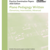 Piano Pedagogy Written (Elementary, Intermediate, Advanced)