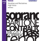 RCM - Voice Vocalises and Recitatives Levels 9-10: High Voice, 2019