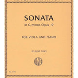 Rachmaninoff S. - Viola Sonata in G, Op. 19 - Remenyi House of Music