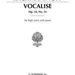 Rachmaninov S. - Vocalise Op 34/14 - Remenyi House of Music