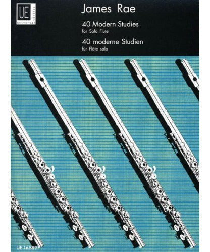 Rae J. - 40 Modern Studies For Solo Flute - Remenyi House of Music