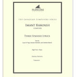 Raminsh I. - 3 Spanish Lyrics - Mezzo - Remenyi House of Music