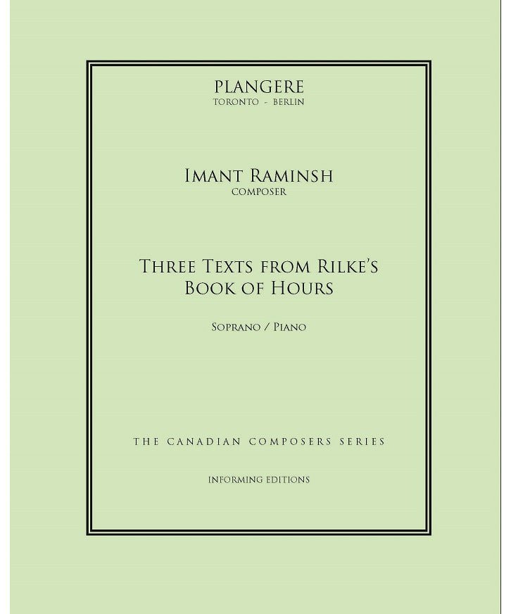 Raminsh, I. - 3 Texts from Rilke's Book of Hours - Remenyi House of Music