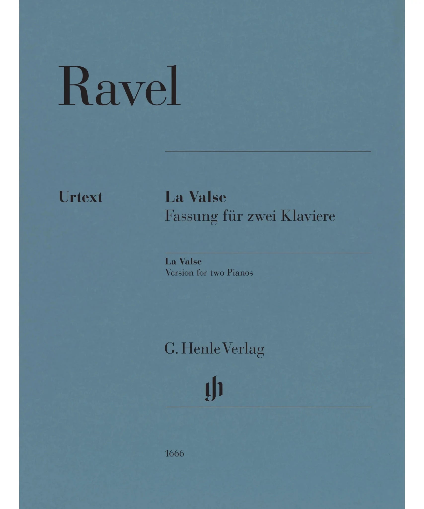 Ravel, M. - La Valse (2P/4H Version) - Remenyi House of Music